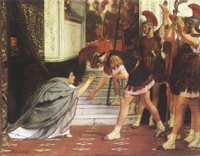 Alma-Tadema, Sir Lawrence The melodrama of such works (mk24) china oil painting image